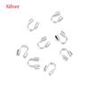 100pcs 4.5x4mm Wire Protectors Wire Guard Guardian Protectors Loops U Shape Accessories Clasps Connector for Jewelry Making