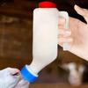 Goat Feeder Bottles 2X Lamb Feeding Bottles Pet Breeding Accessory With Scaled And Handle For Goat Cow Sheep Puppy