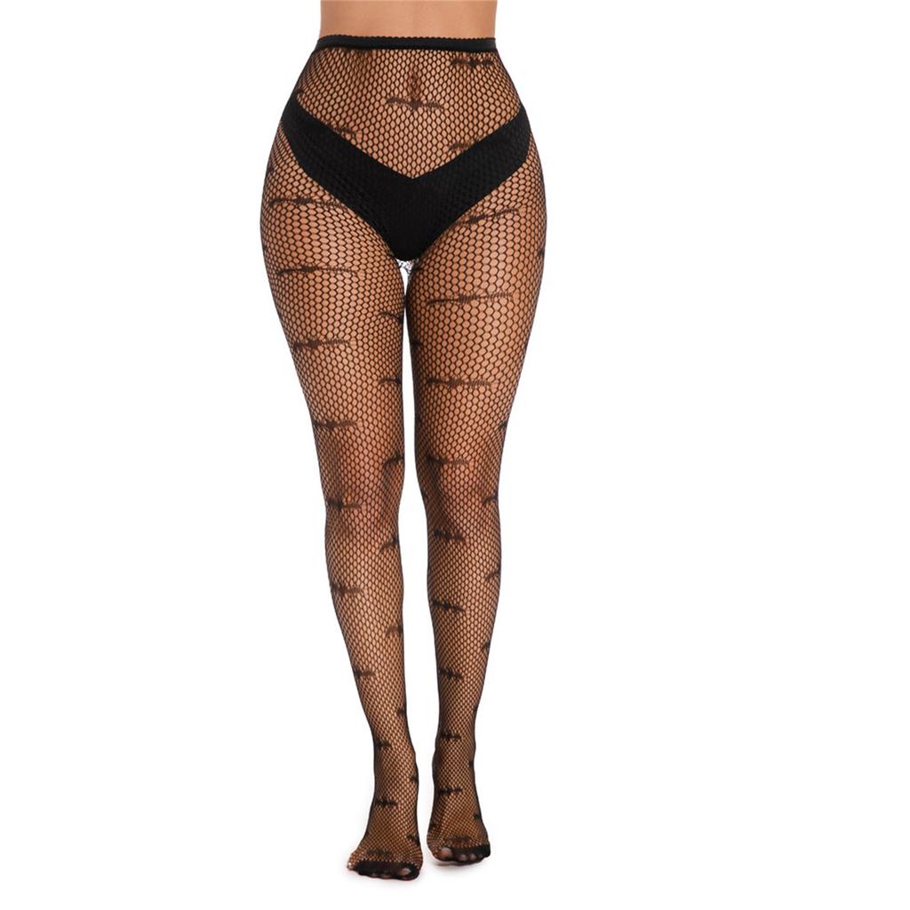 Halloween Fishnet Tights Pattern Tights Snake Skull Spiderweb Sheer Mesh Stockings Leggings High Waist Pantyhose Hosiery