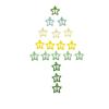 30 Pcs Gold Star Hair Clips 1.2 Inch Vintage Y2K Metal Snap Clips for Women Girl Hollow Punk Hair Accessories