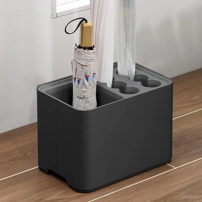Umbrella Rack with Drip Tray, Suitable for Space Saving Storage In the Corner of the Entrance Passage, Can Hold 10/15 Umbrellas