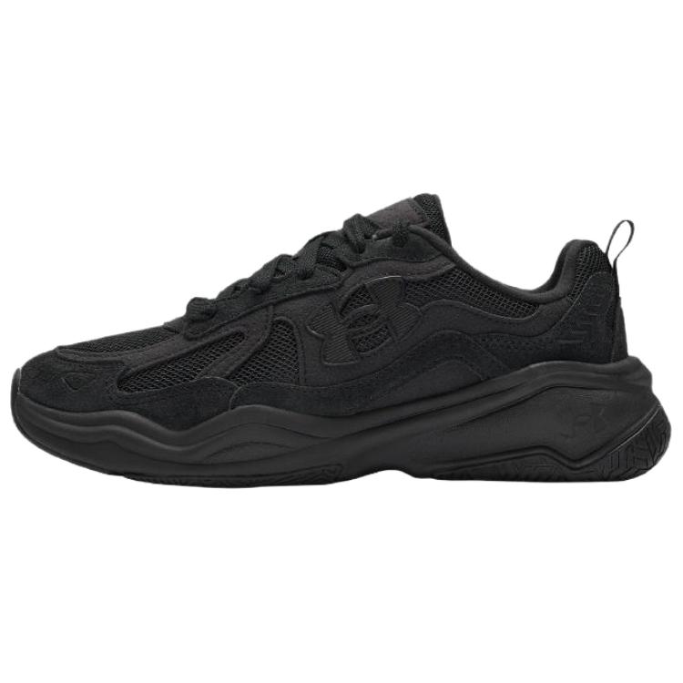 Under Armour Aspire Модные повседневные кроссовки с низким верхом Унисекс кроссовки Черный 6003966-001 38