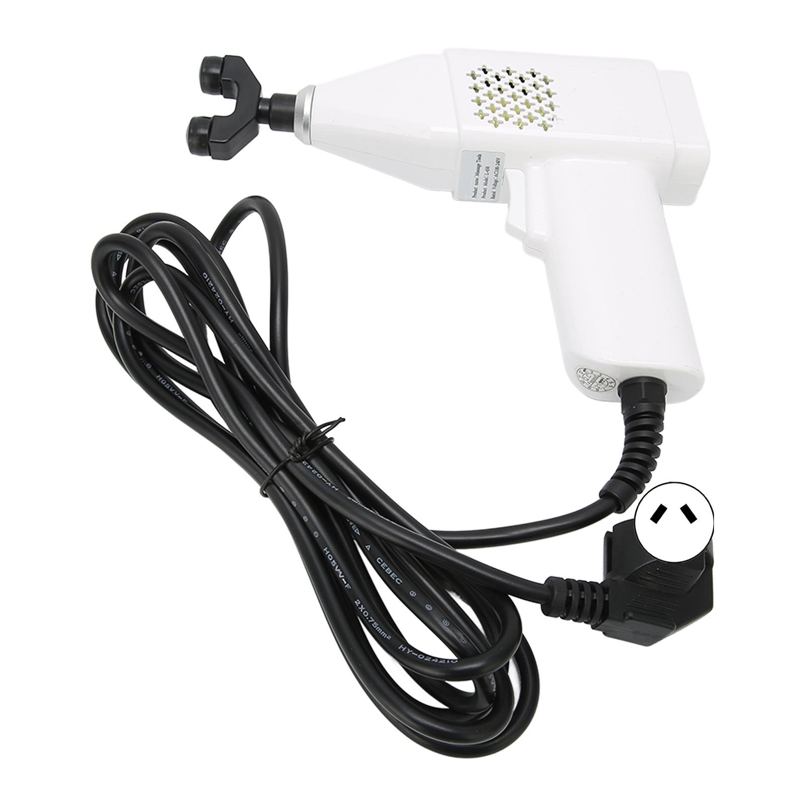 

Электрический хиропрактик для позвоночника Профессиональный 3-х скоростной массажер для регулировки силы хиропрактики AU Plug