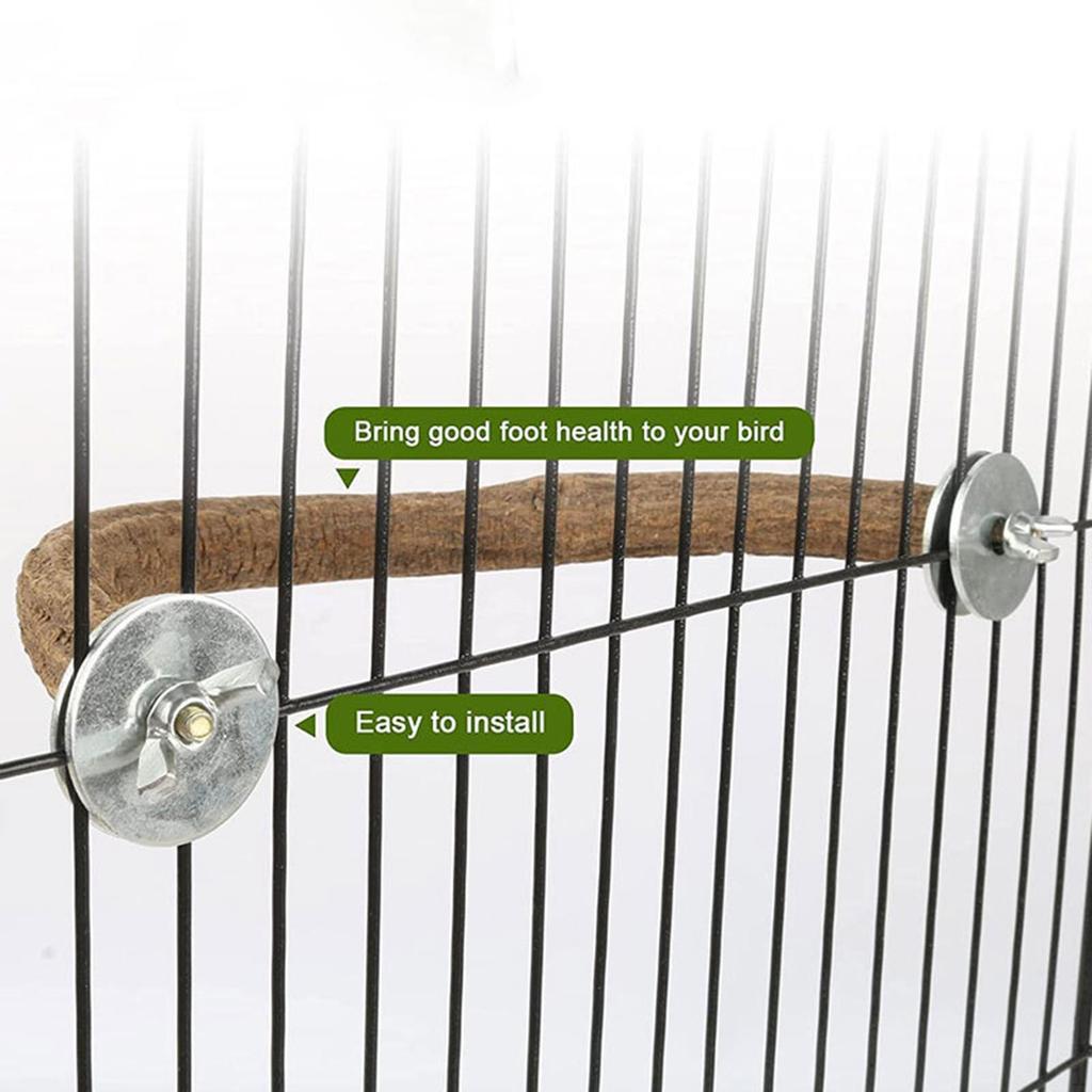 Set de biban din lemn Avian Delight pentru prietenii cu pene