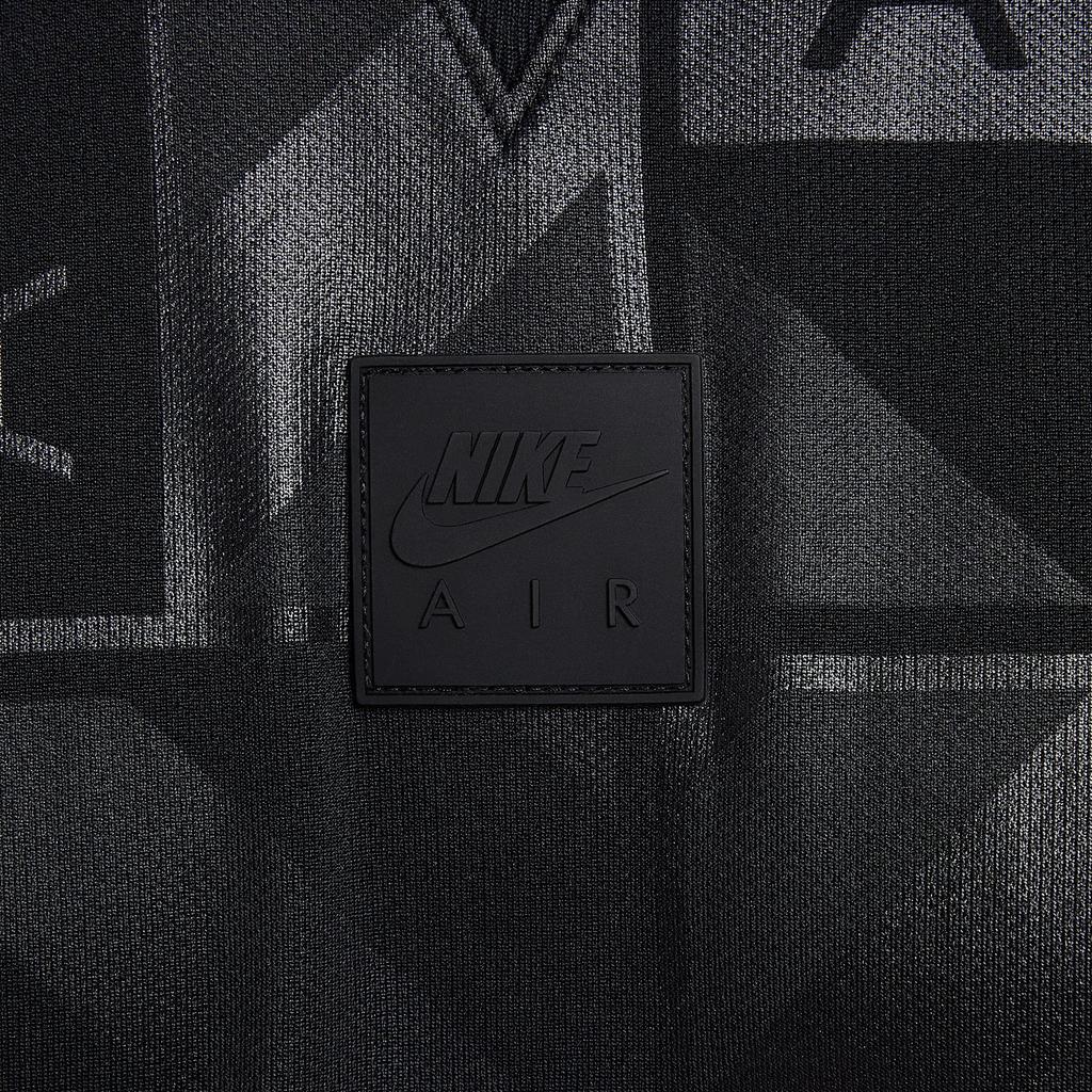 Nike Air Letter Brand Logo Comfortable Long Sleeve Sweatshirt Men sweatshirt Black HM8987-010