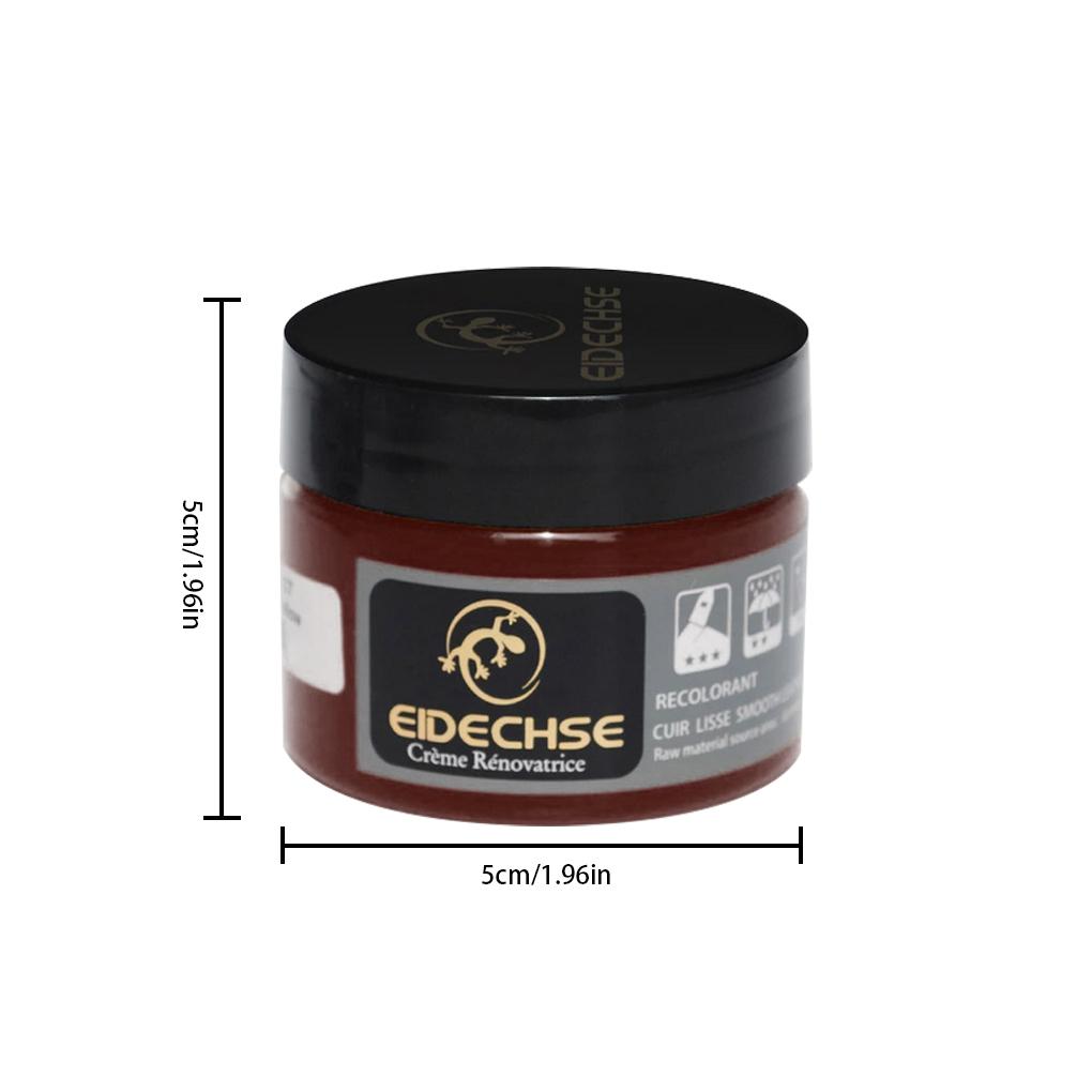 Ledercrème Draagbaar 50ml Reparatiegel Binnenmeubels Fauteuil Koffer Deken Bootstoel Reparatiepasta