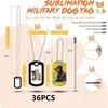 M-Modern-12Pcs Dog Tag Silicone , Dog Tags Silencers For Id Tags Rubbers To Reduce Noise And Protect Tag