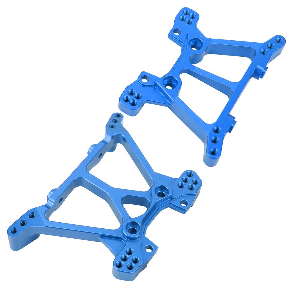 RC Aluminum Alloy Front Rear Shock Tower for Traxxas Slash 4X4 TSM 1 10 RC Car Upgrade PartsBlue