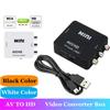 Mini HD auf AV Konverter 1080P HDMI auf RCA AV/CVBS Composite Video Audio Adapter, unterstützt NTSC PAL für HDTV TV Monitor Projektor