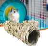 Guinea Pig Cage Natural Grass Hand Woven Chew Toy Hamster Nest Small Pet Hideout House Toy Pet Supplies