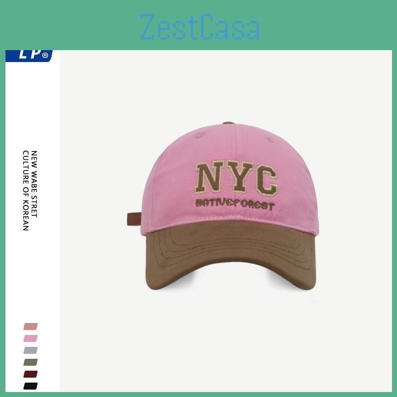 Fashionable Nyc Letter Embroidered Baseball Cap Unisex Street Style Color Design