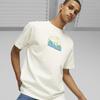 Puma Puma Xripndip Graphic ShorT Sleeve T shirT   Ivory 623513 65