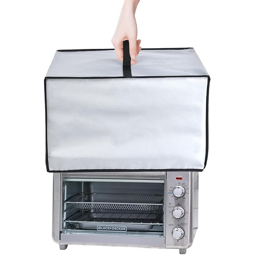 Toasterofen Abdeckung Schwerlast Hitzebeständig Staubdicht Wasserdicht Abdeckung Hülle Kompatibel mit BLACK+DECKER Black & Decker Crisp 'N Bake Heißluftfritteuse