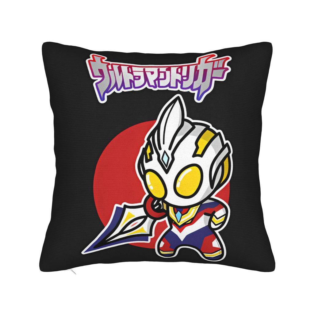 U-Ultramans Hero Art Pillow Case  Design Pillow Cover Kawaii Pillowcases For Sofa Home Decoration