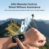60M Bluetooth Remote Control For DJI OSMO Action 6 / 5Pro / Action 4/OSMO 360 Camera Accessories With Wrist Strap Screen Display