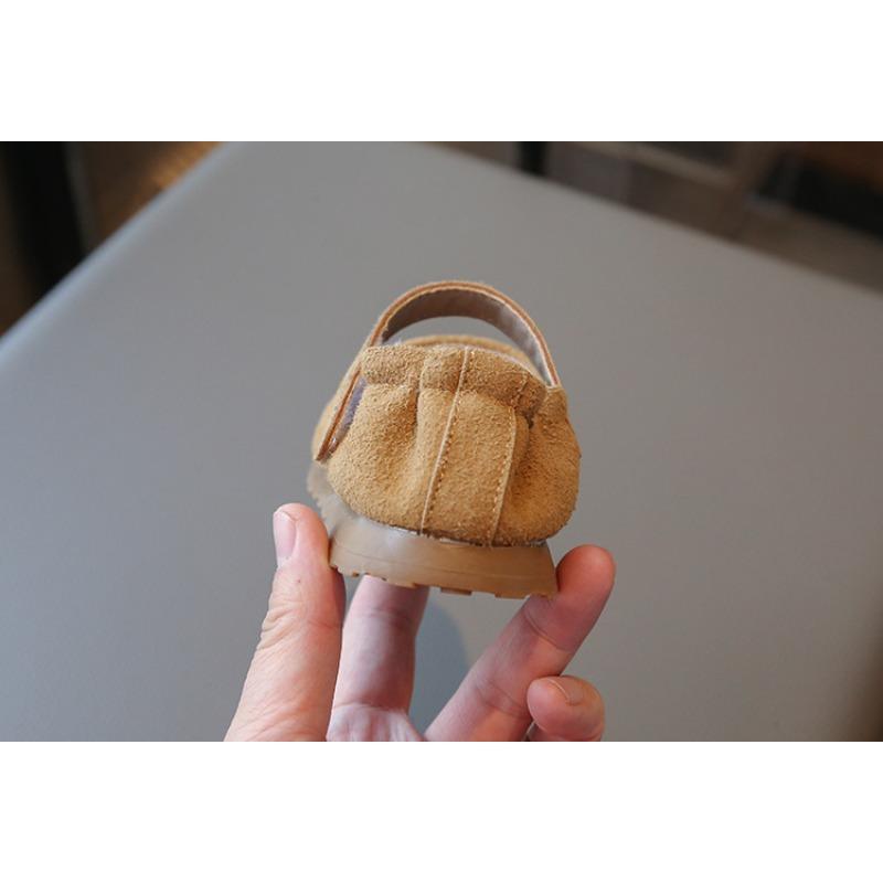 Girls' Mary Jane Sneakers New Arrival | Children's Soft-Sole Casual Shoes with Elastic Heel Strap Cute Girls Shoes