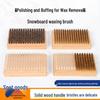 Snowboard and Ski Waxing Brush Set - Maintenance Tools for Boards