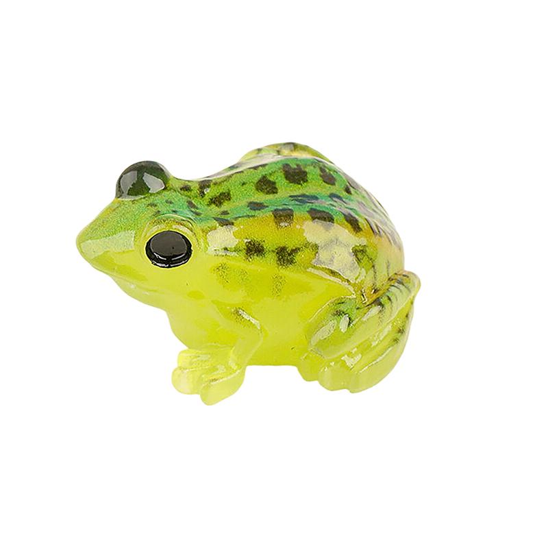 

Светящаяся Жаба Маленькая Модель Лягушки Украшение Микропейзаж Кукольный Домик Украшение Настольное Украшение