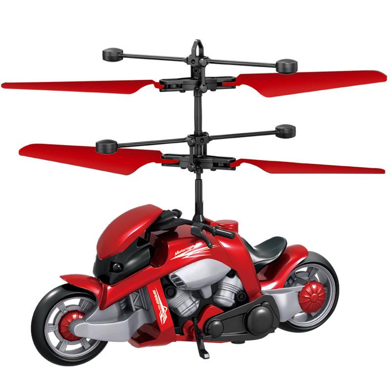 Induction Flying Motorcycle Toy for Kids