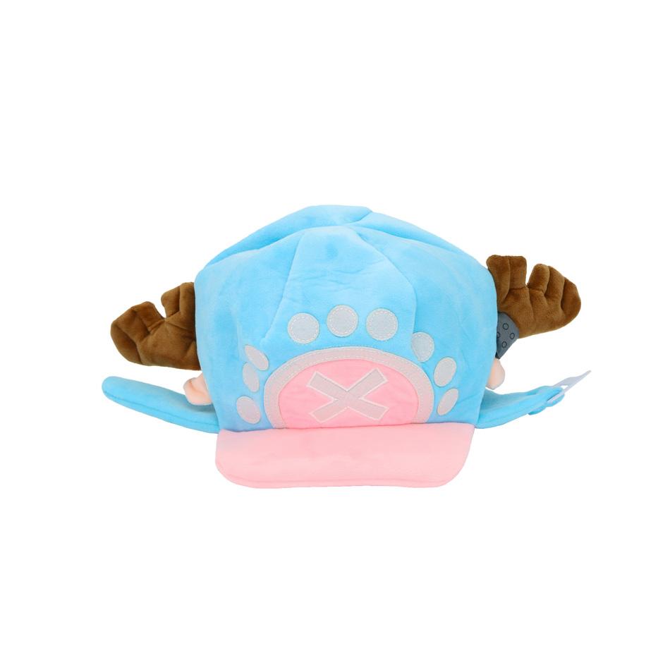 Anime Tony Tony Chopper Plush Hat Kawaii Cute Boy Girl Cosplay Blue Pink Soft Warm Hat Cartoon Chopper Accessories Props