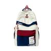 College Student Schoolbag Lightweight and Fashionable Backpack Junior High School Students Large Capacity Backpack