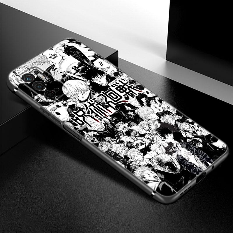 Anime Jujutsu Kaisen Ryomensukuna Fall Für Xiaomi Redmi Hinweis 7 8 9 10 Lite 11 11E 11T 12 Pro 11S 4G 10T 5G 8T 9S 10S TPU Abdeckung