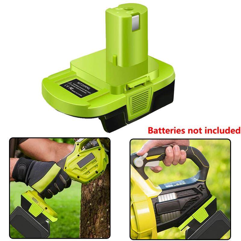 Battery Adapter for Makita to for Ryobi 18V Power Tool Battery Adaptor Convert for Makita18V Battery to for Ryobi 18V Power Tool