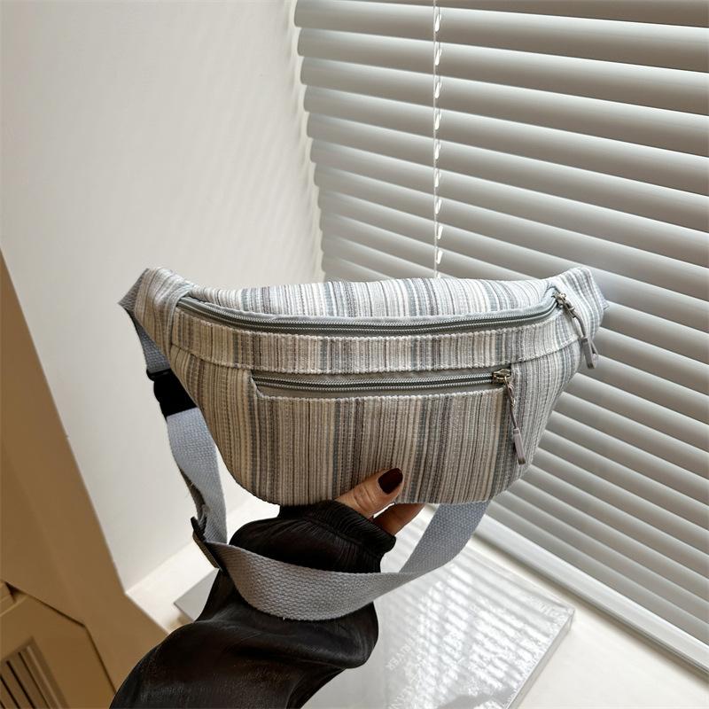 Personalized Breast Bag, Foreign Style, Sports Style, Beautiful Foreign Style 2025 New Popular Casual Simple Single Shoulder Messenger Fanny Pack Wome