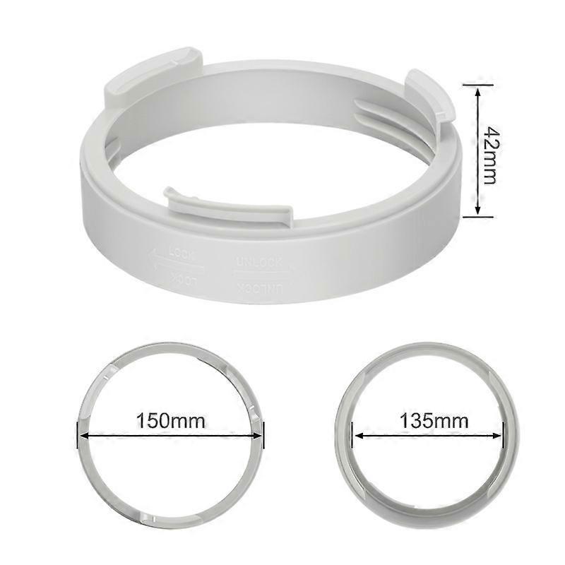 Air Conditioner Exhaust Hose Adapter Portable Universal Mobile Air-conditioning AccessoriesWhite1pcs