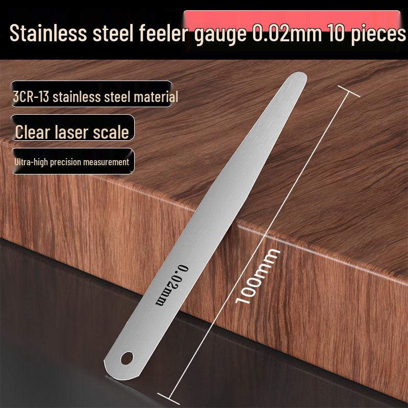 Vysoce přesná sada měrek vůle ventilů z nerezové oceli - Doprava zdarma