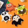 Halloween Hanging Hand Towel: High-Quality Coral Fleece, Thick, Water-Absorbent, Quick-Drying, Perfect for Kids
