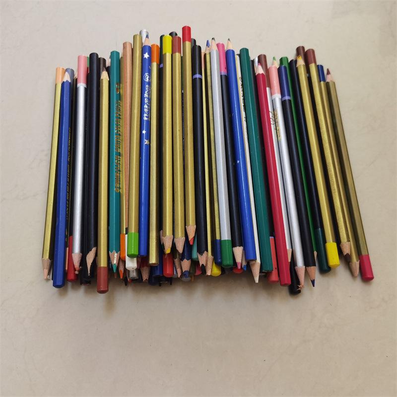 

100 Oil-Based Colored Pencils with Minor Defects for Drawing and Coloring