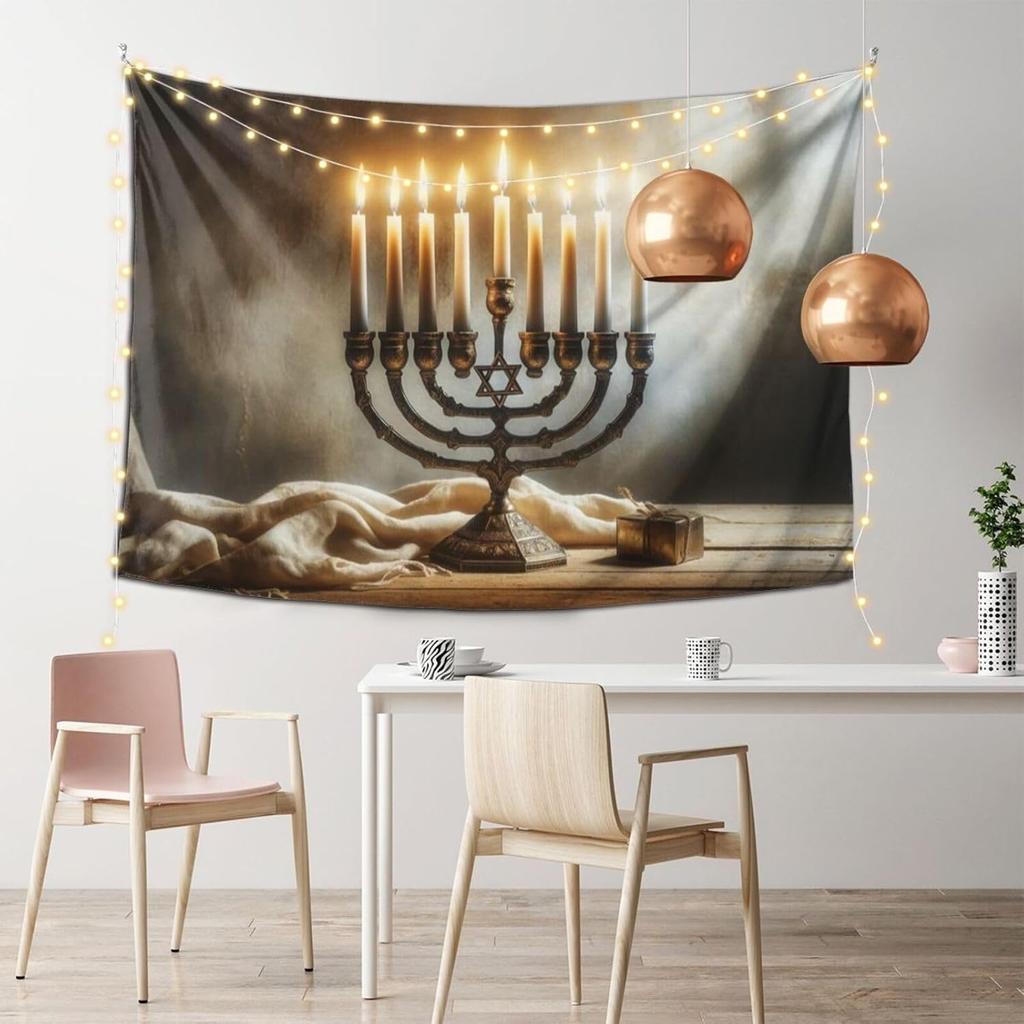 שטיח יהודי חנוכה מבחר לקישוט הבית ולחגיגות דתיות השילוב המושלם של מסורת ומודרניות