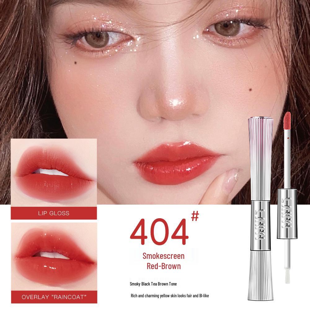 Lan Yi Essence Waterproof Lip Gloss - Non-Fading, Non-Stick, Celebrity-Favored Lip Protection.
