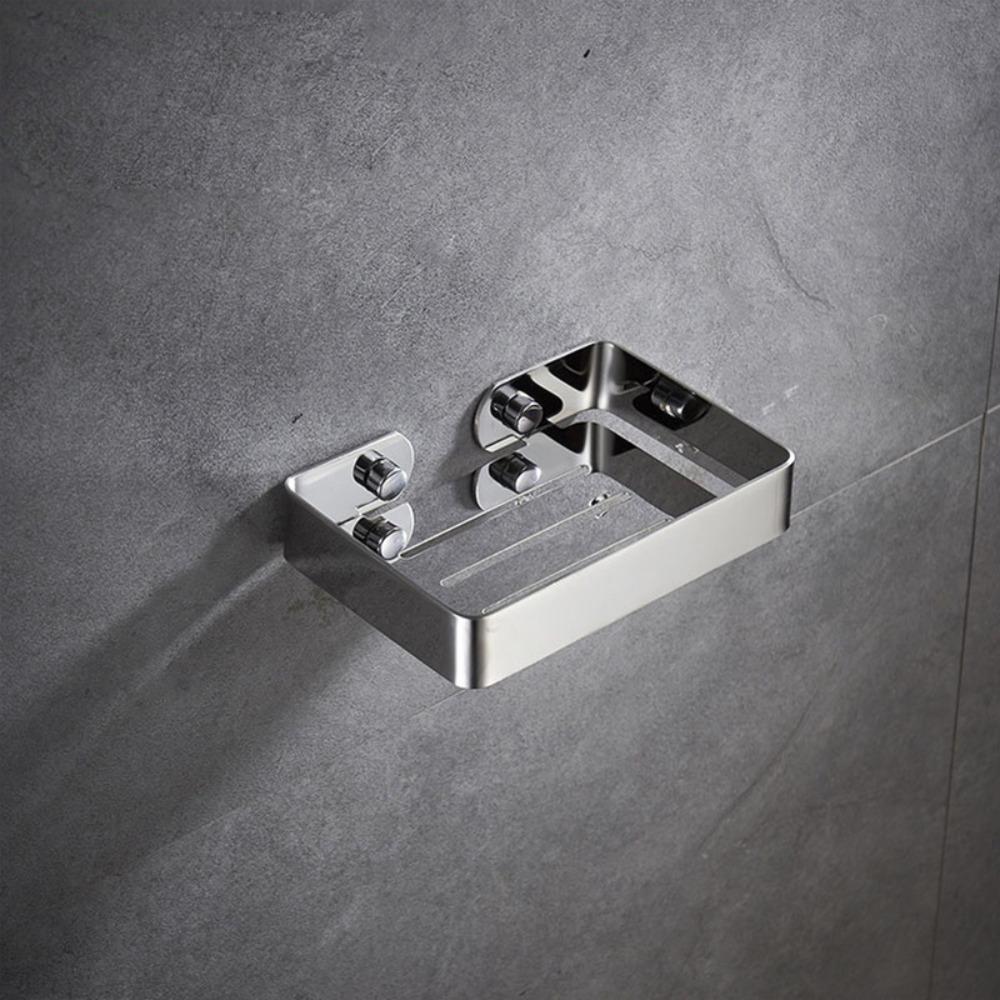 Self-draining Soap Holder Wall Mounted Soap Dish High Quality Bathroom Soap Rack Home
