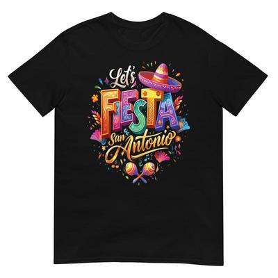 Let'S Fiesta San Antonio Texas Cinco De Mayo Mexican Party T Shirt