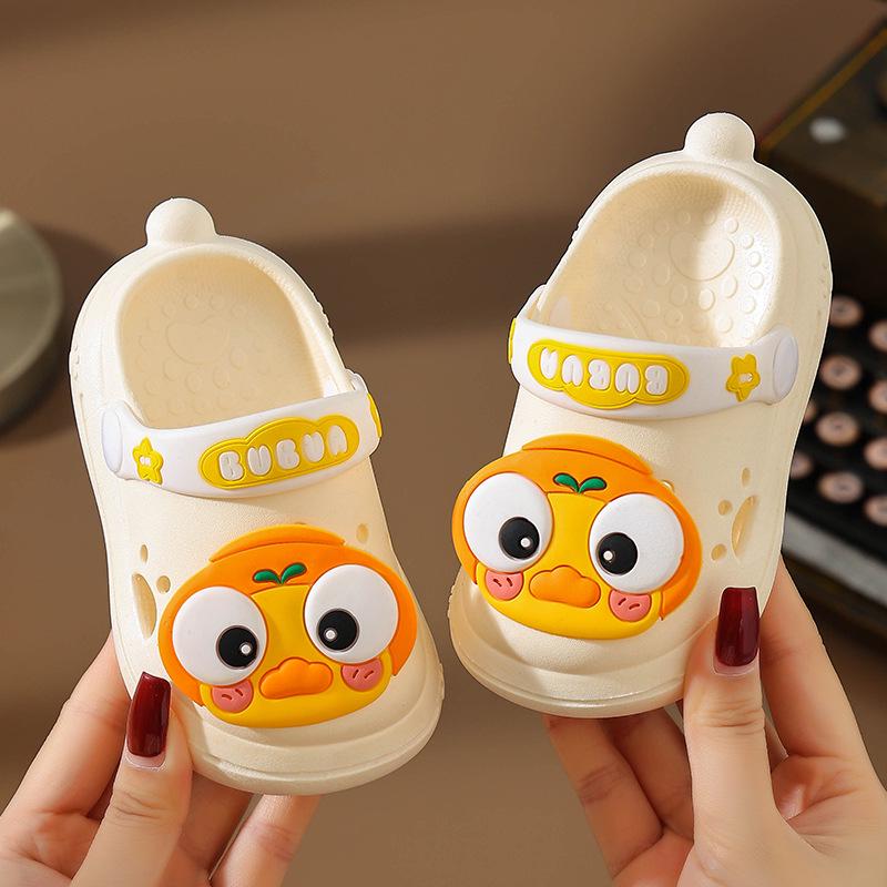 Girls' and Toddlers' Summer Cartoon Slippers – Soft, Non-Slip Indoor Shoes