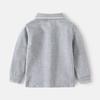 Spring and Autumn T-shirt Long Sleeve Letters Children's Polo Shirt