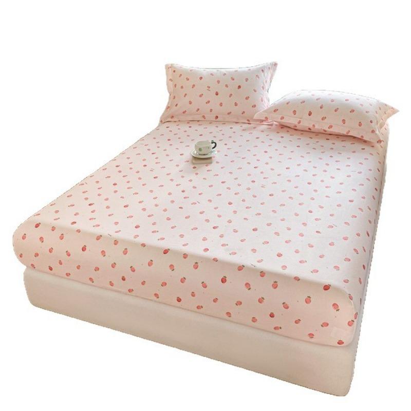 Cotton mattress single piece pure cotton bedspread Simmons all-inclusive mattress protective cover anti-dirty