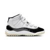 Air Jordan 11 Retro PS Gratitude / Defining Moments Sneakers per Bambini Bianco Nero Oro Metallizzato 378039-170