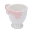 300ml Bow Coffee Mug Cute 3D Bow Tie Ceramic Coffee Mug High Temperature Resistance for Hot Cold Drinks