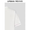 UR2026 Men's Casual Contrast Stitch Round Neck T-Shirt