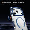 For iPhone 17 Pro Clear Phone Case with Lens Kickstand Cover Compatible with MagSafe