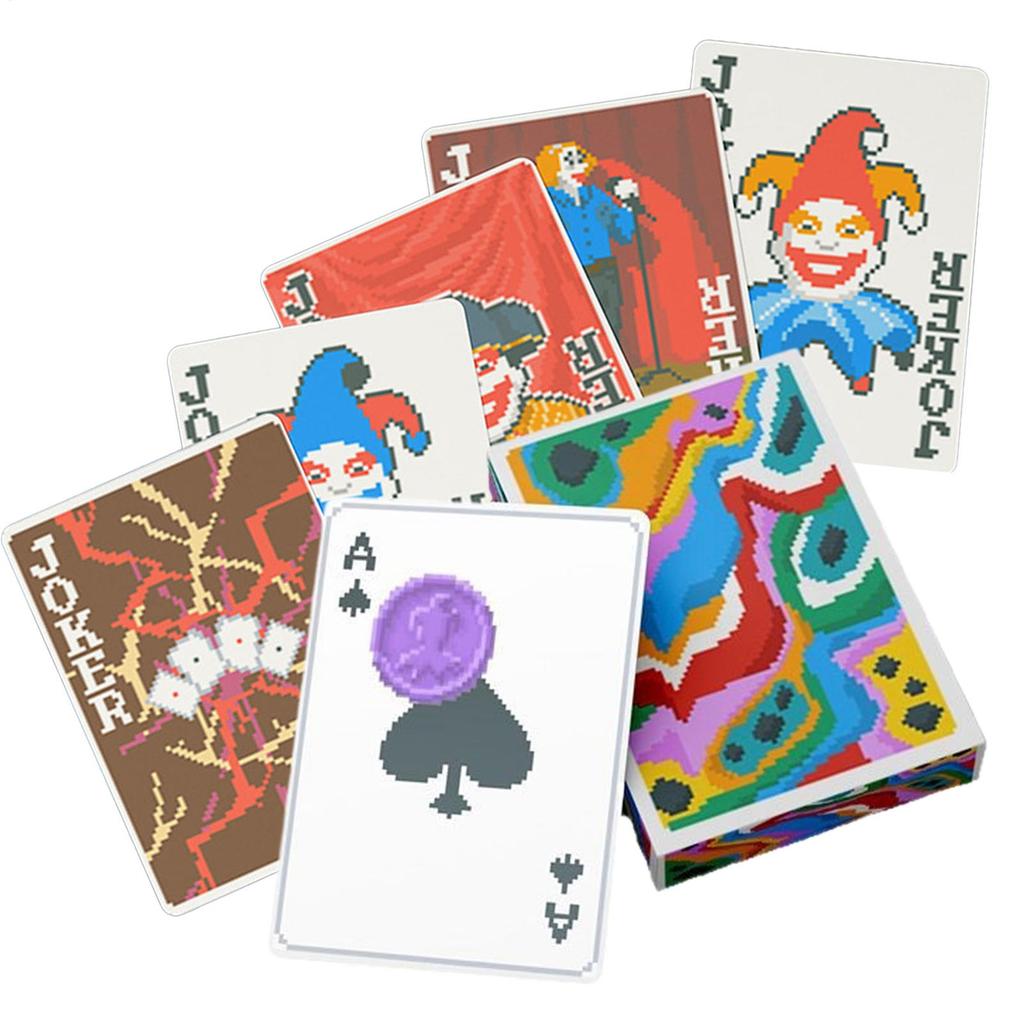 Poker Cards Gathering Party Game Portable Anti-Slip Poker Cards for Travel Camping Wedding Home Outdoor Bar Activities