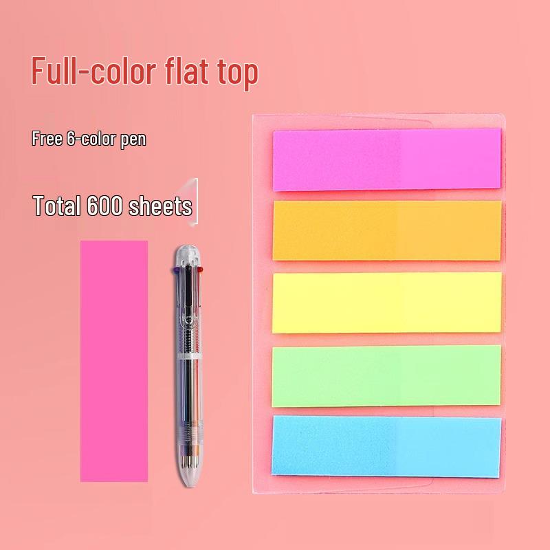 

Флуоресцентные самоклеящиеся заметки для письма и индексные этикетки - скидка 5 юаней