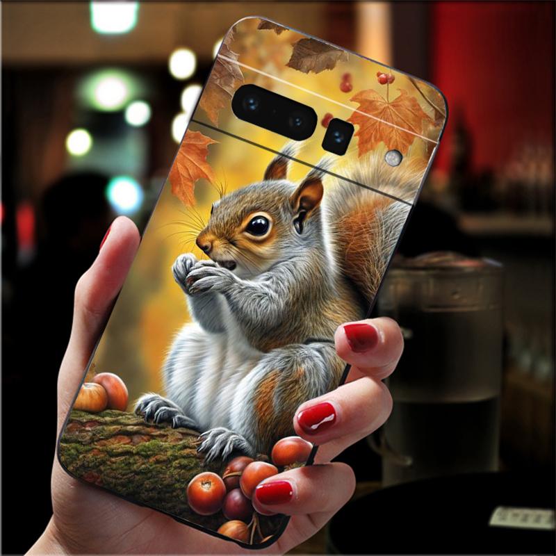 Squirrel Phone Case For Google Pixel 8 7 Pro 7A 7 6A 6 Pro Pixel 8A 4A 3A 4 XL Pixel 5 6 4 3 3A XL