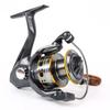 Folding Metal Spinning Fishing Reel with Line Cup for Sea Rods
