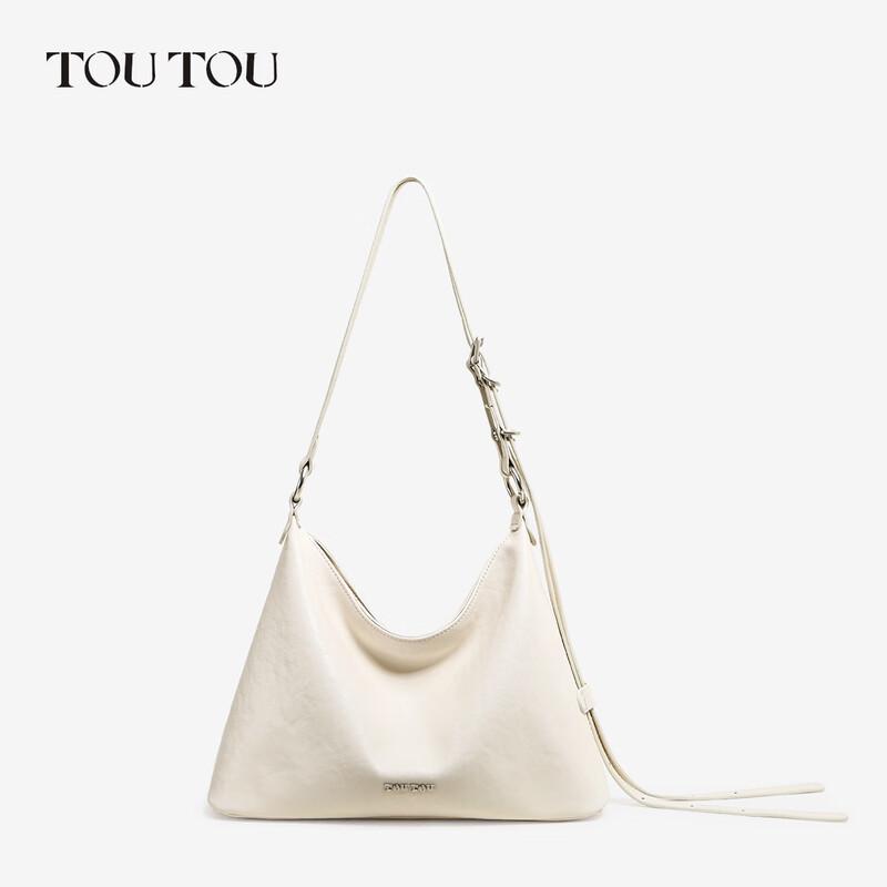 Женская сумка-хобо Toutou 2026 из растительно-дубленой кожи Hobo Underarm Bag