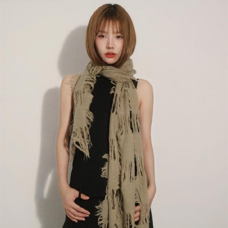 Used Schal für Damen Herren Used Nackenschal Schal Wickeltuch für Winter Outdoor Aktivität All-Match Schal Nackenwickel