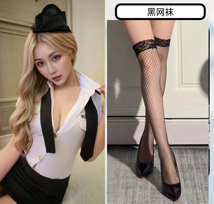 Sex Lingerie Stewardess Uniform Cos Sexy Suit Policewoman Professional Sex Pajamas Pure Desire Free Cosplay
